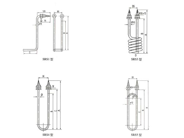 SRS型管狀電加熱元件-2
